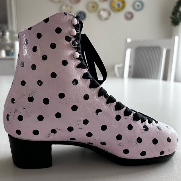 Hand painted skates (knebli) - Picture 2 of 4